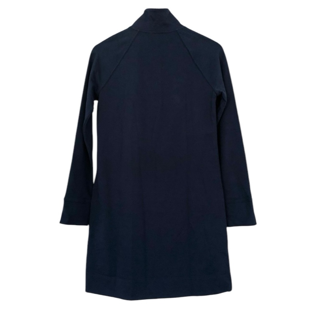 Lilly Pulitzer Skipper 1/2 Half Zip Popover Dress Navy White - Picture 4 of 4